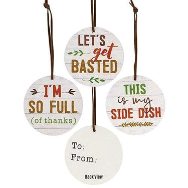 3 Set Let's Get Basted Wine Tags - The Fox Decor